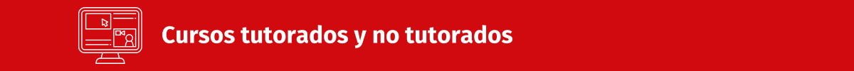 Cursos Tutorado y no tutorados